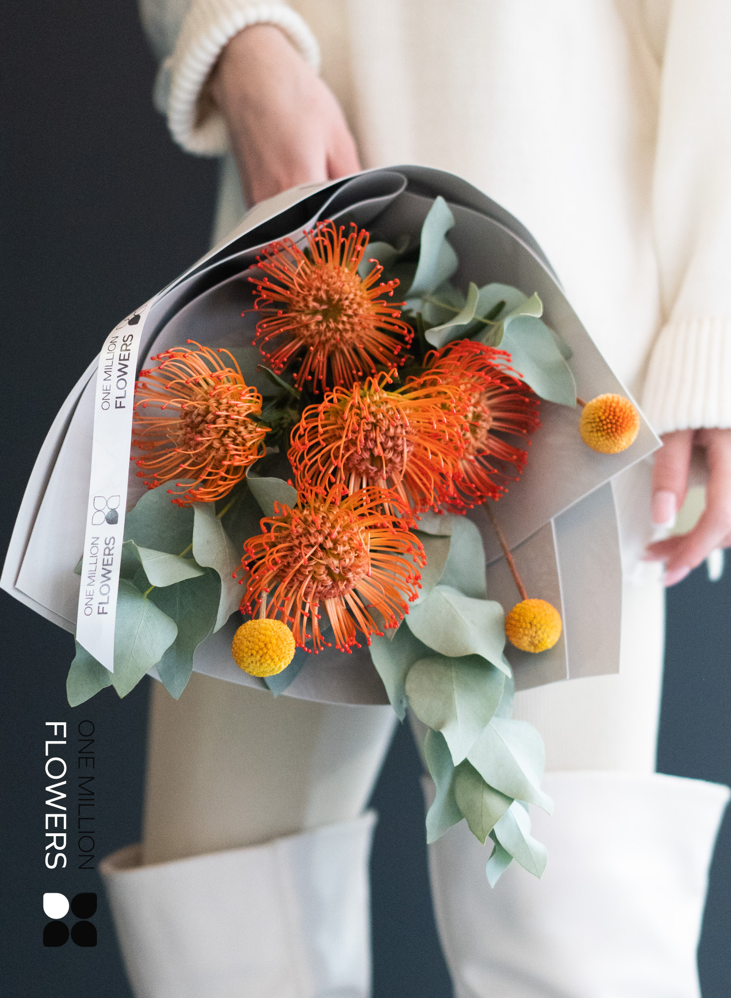 Букет "Файер"Gray